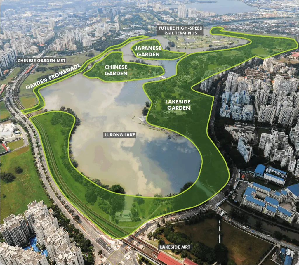 Map_of_Jurong_Lakeside_Garden_Singapore_Surroundings